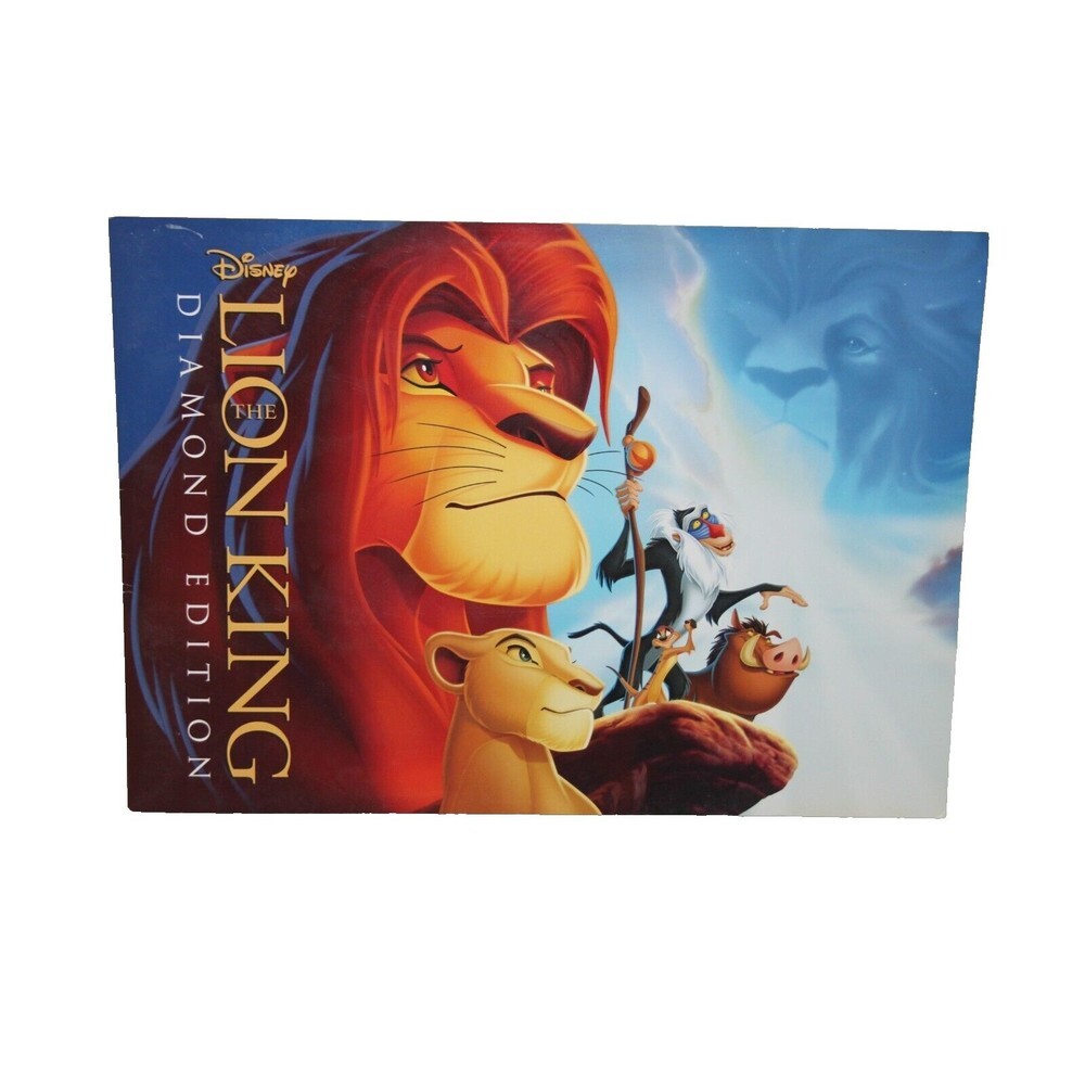 Disney The Lion King Diamond Edition Lithograph Set in Folder 4 Farmable 14x11"